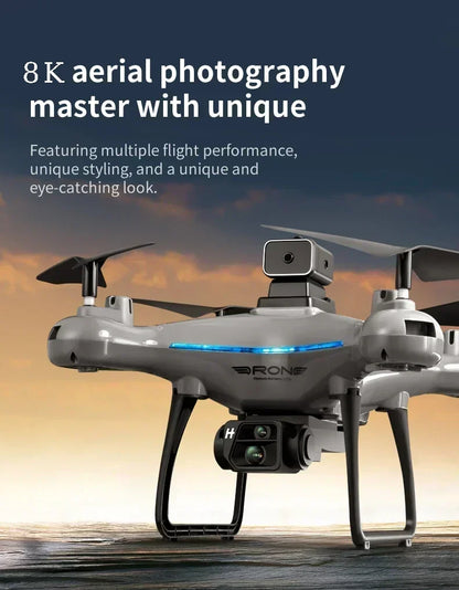 2025 KY102 Drone 8K Professional Dual Camera Brushless Quadcopter Obstacle Avoidance Optical Flow Aerial Drone RC 10000M