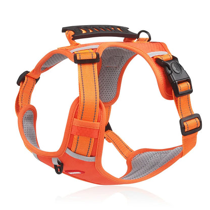 Reflective Dog Chest Strap Pet Leash Vest Type Explosion-proof Flushing Puppy Chest and Back Pet Products