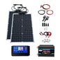 10V 220V 2000W Flexible Solar Panel System 12V Battery Charger Controller 4000W Inverter Kit Complete For Home Outdoor Capming