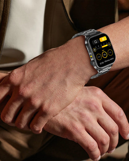 2025 New Mcro Phsical Examination 650nm Laser Therapy ECG Urci Acid Blood Fat Smart Watch Men Blood Pressure Heart Rate Bracelet