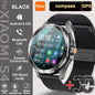 New For Xiaomi S4 Ultra Outdoor Sport Men HD AMOLED Display GPS Track Altimeter Heart Rate Bluetooth Call Waterproof Smart Watch