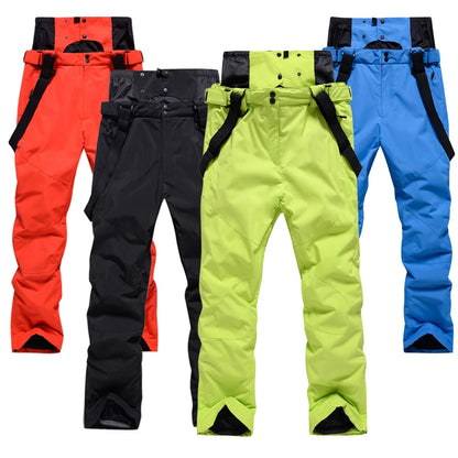 Ski Suit Men And Women Super Warm Thicken Waterproof Windproof Winter Snow Suits Skiing And Snowboarding Jackets + Pants Brands