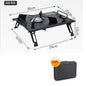 Lohascamping Camping Table IGT Folding multifunctional IGT table Full set roll Brazier table adjustable Desktop burner bbq table