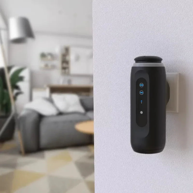Waterless Essential Oil Diffuser Wall Plug Aroma Oil Diffuser Cool Mist Electric Scent Machine Smart Bluetooth Control For HomeElectric DiffusersGoWisse.com