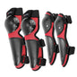 Kid's Motorcycle Armor Vest Protection Motocross Body Armor Jacket Protective Armors Riding Kneepads Moto Full Armor Children