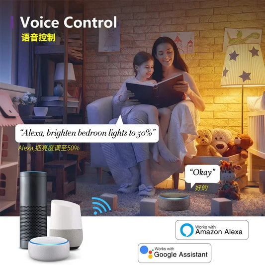 Cozylife Wifi Smart Light Bulb LED CW Lamp 110V 220V Smart Light Bulbs LedLamps For Google Alexa Alice Voice Control Cold War