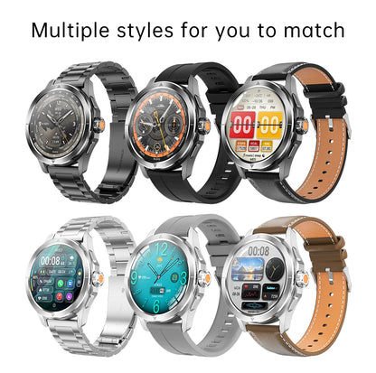 New For Xiaomi S4 Ultra Outdoor Sport Men HD AMOLED Display GPS Track Altimeter Heart Rate Bluetooth Call Waterproof Smart Watch