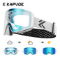 Kapvoe Photochromic Ski Goggles Magnetic Anti-Fog Lenses UV400 Protection Men Women Ski Goggles Winter Sports Eyewear