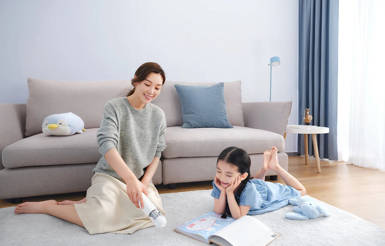 2025 NEW XIAOMI MIJIA Portable Handheld Vacuum Cleaner For Home Car Mini Wireless Dust Catcher Collector 13000PA Cyclone Suction