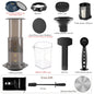 New 250ml Espresso Coffee Maker Machine Portable Cafe French Press Coffee Pot With Filter Paper Kit Bar Set For AeroPres