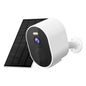 Waterproof Solar Powered WiFi Cameera Outdoor Home Security Camera Two-Way Audio PIR Motion Alarm Cloud Storage Battery Powered