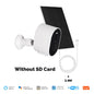 MOES Tuya WiFi 4MP HD Smart Security Camera Solar Charging IP65 Waterproof Full Color Night Vision Work With Alexa Google Home