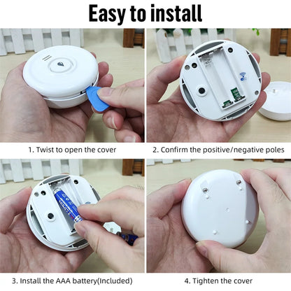 Fuers Water Leakage Detector Smart Home Alarm Tuya Smart Water level Sensor Home Alarm System Water Leak Security Alarm System