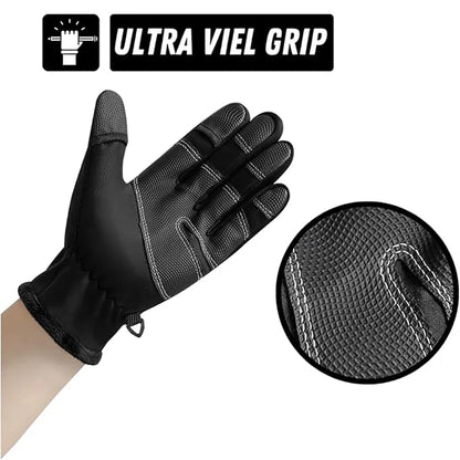 Winter Warm Touch Screen Gloves Outdoor Windproof Waterproof Cold-proof Gloves Men Driving Cycling Fishing Ski Gloves