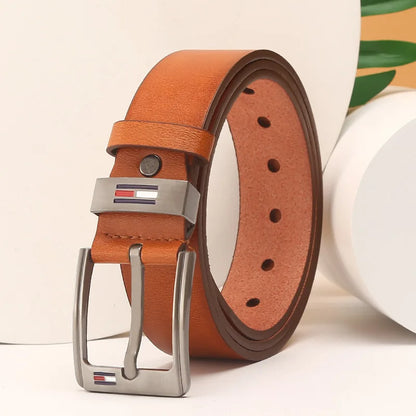 Simple Men's Pin Buckle Belt Korean Version Of The Ffashion Casual Belt Men's Business Belt