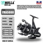 Carp Fishing Reel Spinning Strong Double Drag 12-15kg Molinete Carretilha De Pesca Olta Makaralar Sea Reels Accessories Mar
