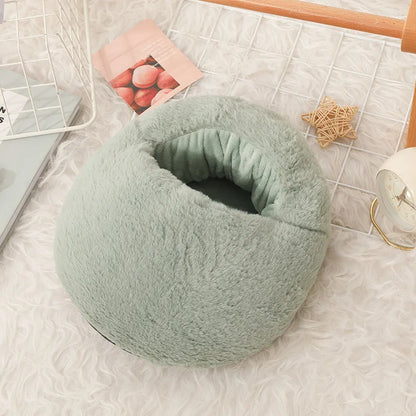 USB Electric Heater Foot Warmer Charging Power Fleece Cartoon Cat Warm Foot Cover Feet Heating Pads For Home Bedroom Sleeping