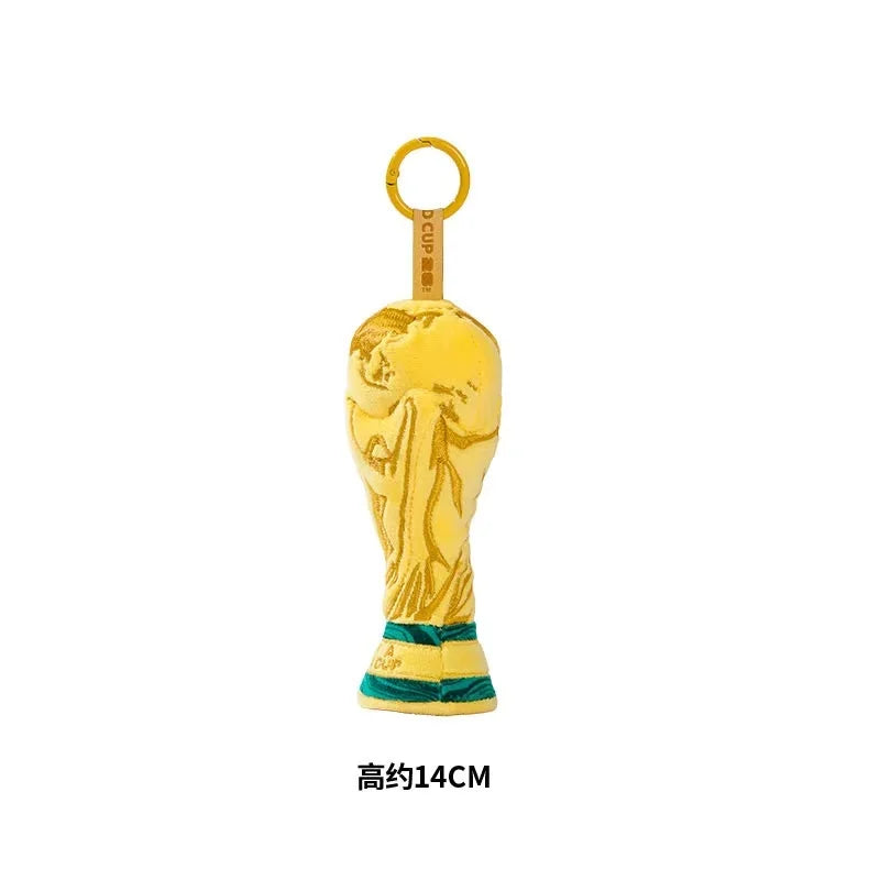 FIFA 2026 World Cup Large World Cup Trophy Plush plush filling Bag Charm Decorative Ornament Ideal Birthday Gift