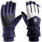Waterproof Ski Gloves Thermal Touchscreen Snowboard Gloves Warm Winter Snow Gloves Windproof Bike Cycling Gloves Fits Men Wome