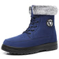 Winter New Women's Thick Plush Cotton Boots and Mid Top Warm Snow Boots Are Fashionable  Trendy  and Upgraded for Warmth
