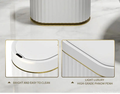 7L/9L Smart Trash Can Electronic Automatic Smart Sensor Garbage Bin Household Toilet Waste Garbage Can for Kitchen Bathroom