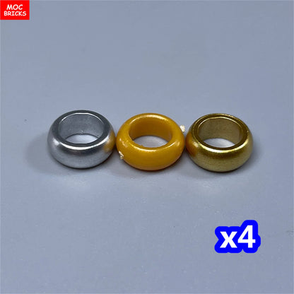 MOC Bricks Figure bracelet diamon bride groom Marriage Marry wedding Chain Building Blocks Assembled Kids Friends Toys Gift