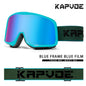 KAPVOE Sale OTG Photochromic Ski Snowboard Goggles Women Men Outdoor Sports Skiing Eyewear UV 400 Winter Snow Protection Glasses