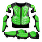 Kid's Motorcycle Armor Vest Protection Motocross Body Armor Jacket Protective Armors Riding Kneepads Moto Full Armor Children