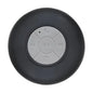 Waterproof Bluetooth Speaker with Colorful LED Lights, Strong Suction Cup & Phone Holder, Portable Mini Speaker for Outdoor/Show