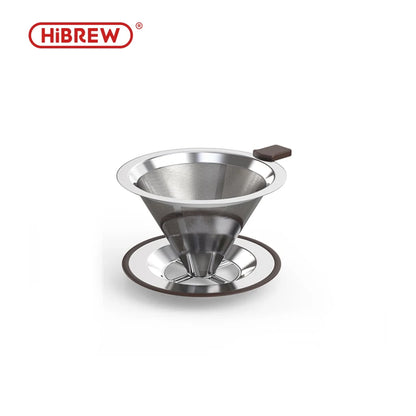 HiBREW Pour Over Coffee Kettles Manual Coffee Grinder Coffee Maker 8 pcs Set