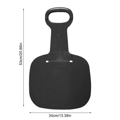 Outdoor Winter Sports Snow Sled Portable Foldable Snowboards Skiing Board With Handle For Children Sledge Snow Skiing Accessory