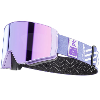 Kapvoe Snow Ski Goggles Snowboarding  Skiing Mask for Men Women Anti-Fog Lens Kit UV400 Protection Snowmobile Glasses Motorcycle