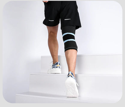 1 piece of compression knee pad, suitable for protecting men and women while running, knee support compression sleeve, sports an