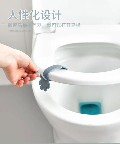 Toilet Lid Lifter Toilet Lid Lift Handle Accessories Household Toilet Seat Flip Lid Handle To Prevent Dirty Hands for Bathroom