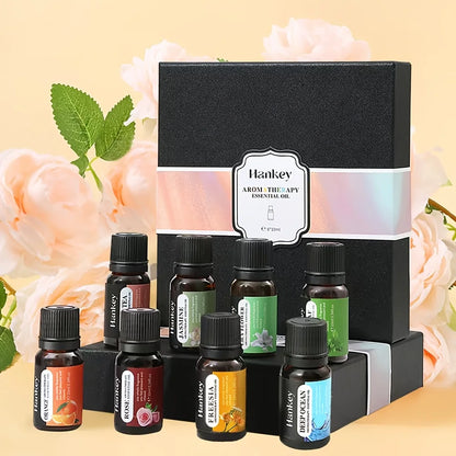 6-Piece Essential Oil Set with 6 Fragrance Options -Oils for Aromatherapy, Used For Diffuser Aroma