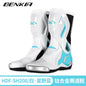BENKIA HDF-SH208 Professional Four Season Motorcycle Titanium Alloy Boots Riding Boots Motorcycle Racing Boot SHoes