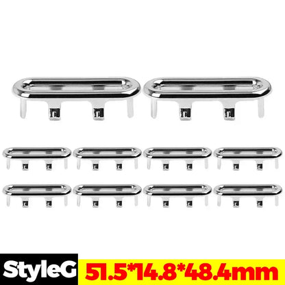 24/1Pcs Faucet Wash Basin Overflow Ring Sink Overflow Cover Home Kitchen Bathroom Basin Trim Bath Sink Round Hollow Ring Plug