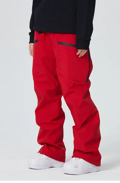 Snow Trousers 2025 Outdoor Sports Snowboard Wear Winter Warm Loose Ski Pants Windproof Waterproof Skiing Pants Women Men Clothes
