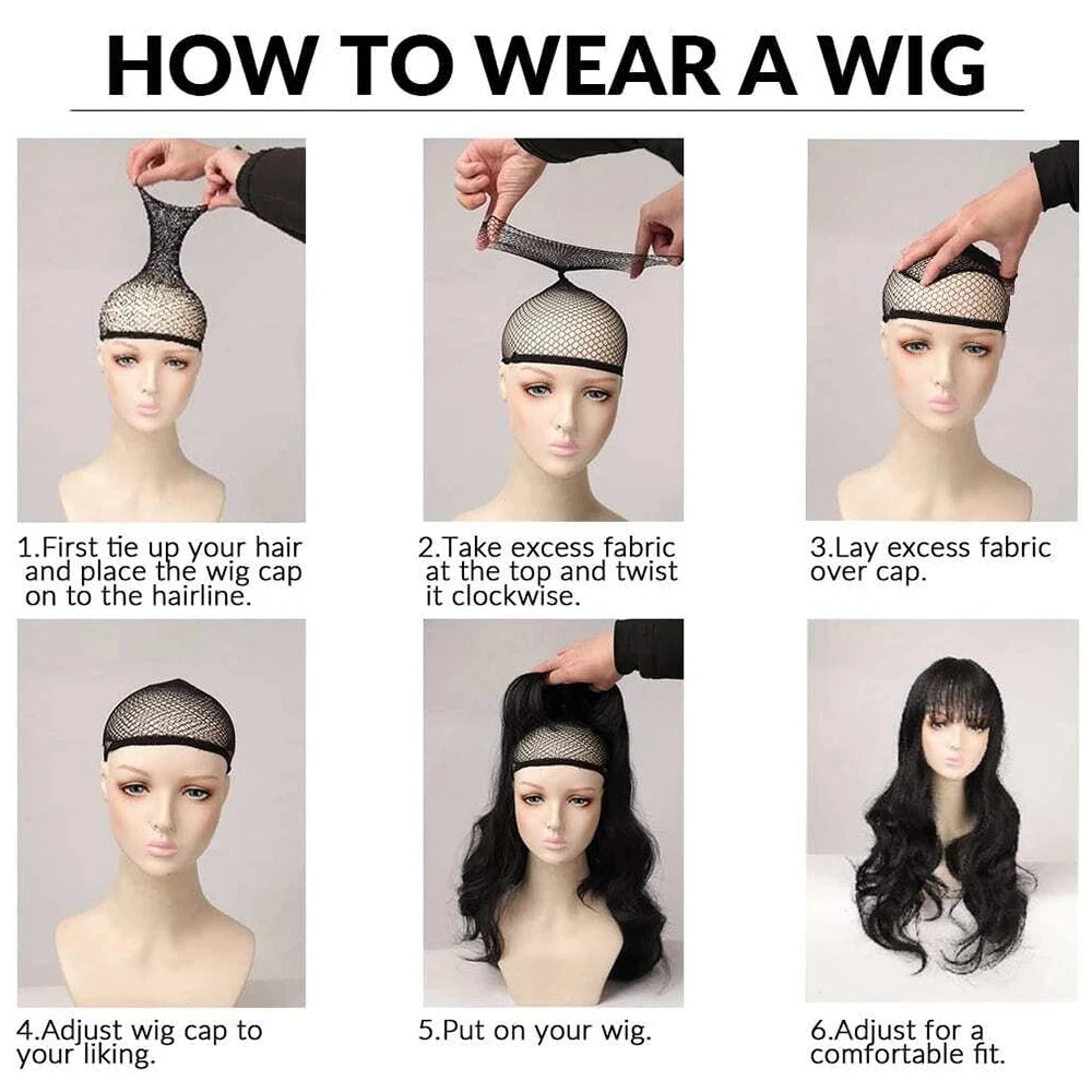 26 Inch Synthetic Black Braided Wig Hair With None Lace For Party Cosplay Daily Use Music Festival Christmas Halloween