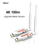 4K Wireless HDMI Extender 1x2 Splitter Video Transmitter and Receiver Display Adapter for DVD Camera Laptop PC To TV Projector