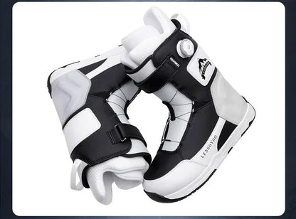 Adult Winter Ski Shoe 2025 New Women Outdoor Sports Snowboarding Boots Men Warm Breathable Waterproof Cold Resistant Snow Shoes