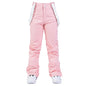 Cheap Women's and Men's Ice Snow Pants Outdoor Snowboarding Clothing Strap Trousers Skiing Suit Wear 10K Waterproof