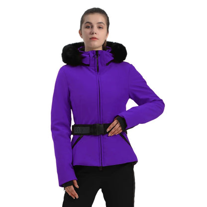 Skiing Jacket 2025 Mountain Snowboard Jackets Winter Hooded Woman Snow Jackets Outdoor Sports Outerwear Windproof Warm Tracksuit