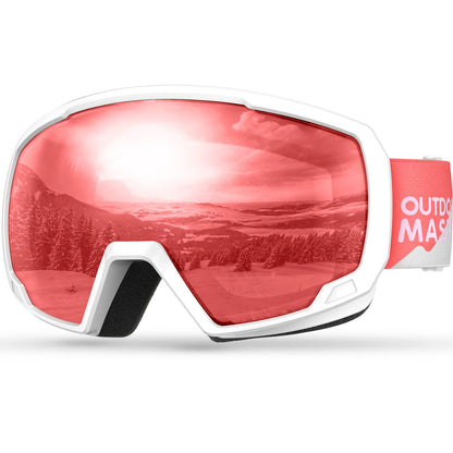 OutdoorMaster Kids Ski Goggles, Snowboard Goggles - Youth Snow Goggles