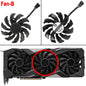 Video Card Fan For Gigabyte GeForce RTX 3060 3070 Gaming RTX 3060Ti 3070Ti Ti Eagle 78MM PLD08010S12HH Graphics Card Cooling Fan