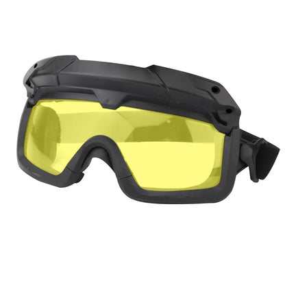 Sports Sunglasses for Men Women 2 Modes Airsoft Goggles Riding Eye Protection for Hiking Paintball Hunting Gear