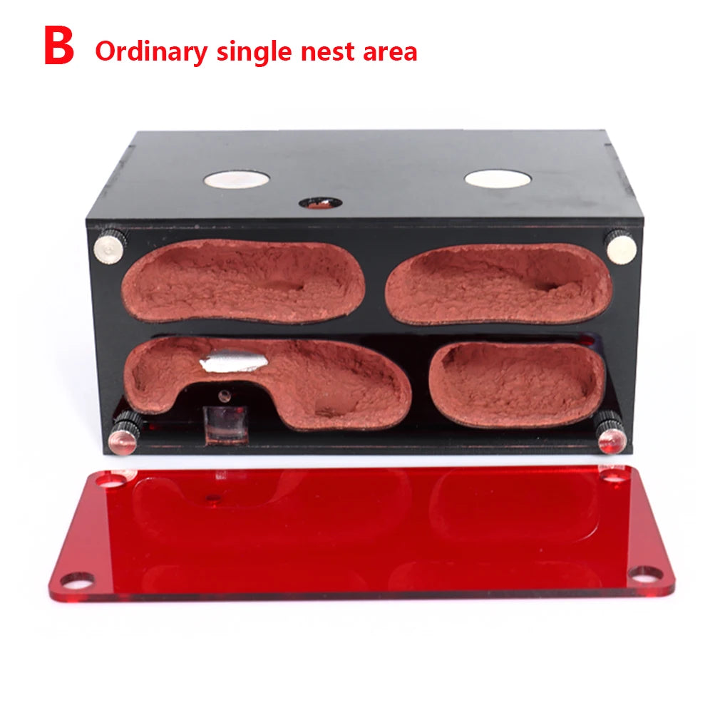 Acrylic Ant Farm Temperature Control Concrete Ant Nest Infinite Expansion Insect House Colony Drinker Anthill Kit Accessories
