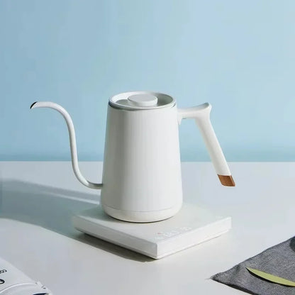 Timemore Fish Smart Electric Pour Over Kettle 600ml 220v Fine Mouth Temperature Control Customize Hand Brew Coffee Pot
