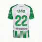 2026/27Men Green White Striped Soccer Jersey Short Sleeve Quick Dry Football Shirt Breathable Sports Shirt Team Training Uniform