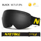 Snowboard Ski Goggles for Men Women UV400 Protection Anti-Fog Ski Glasses Ski Mask Big Face Snow Glasses Skiing Eyewear